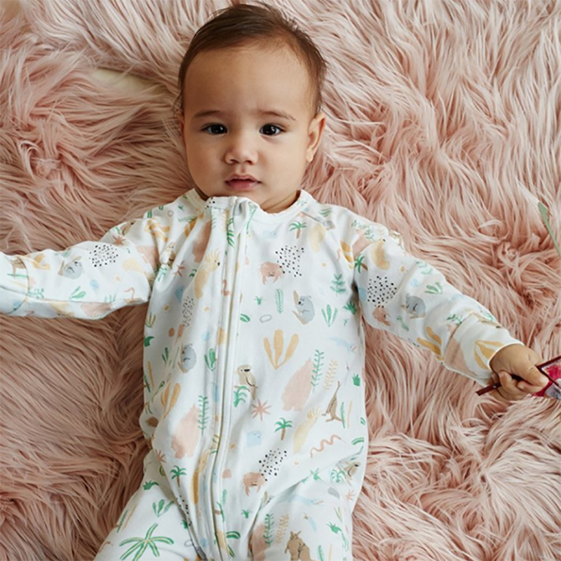 Halcyon Nights Sleep Suit - Outback Dreamers