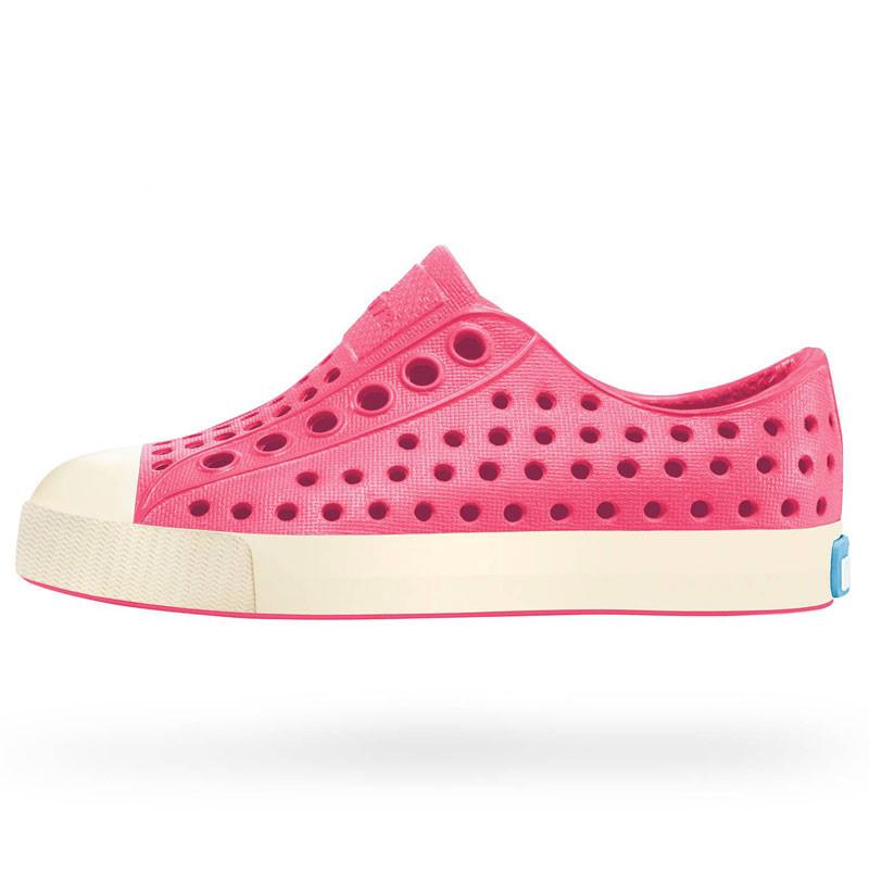 Native Jefferson Shoes - Hollywood Pink at Shorties kids fashion shop in Sydneys inner west