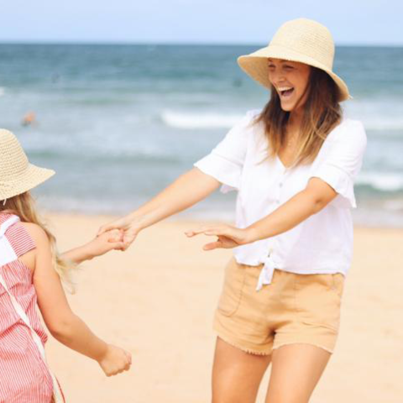 Acorn Adult Straw Hat - Poet