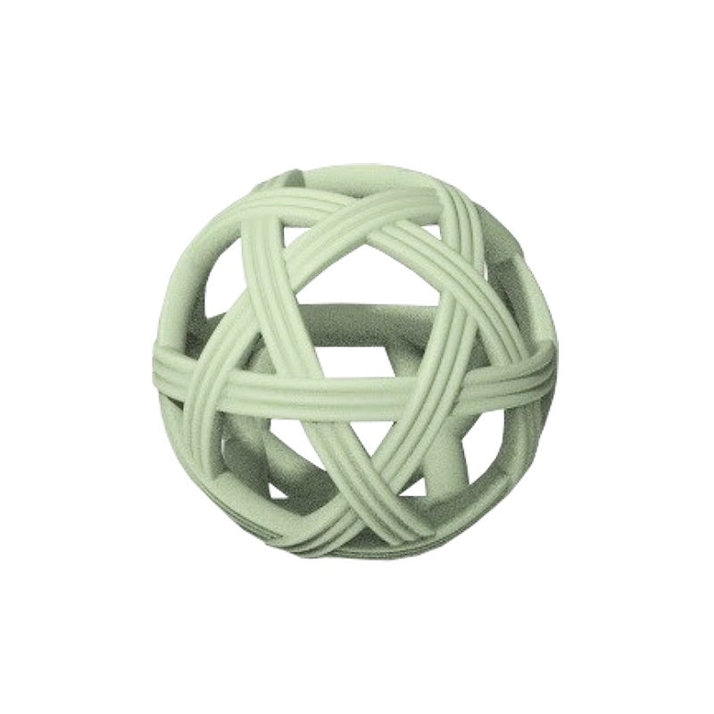 Silicone Weave Teething Ball - Sage