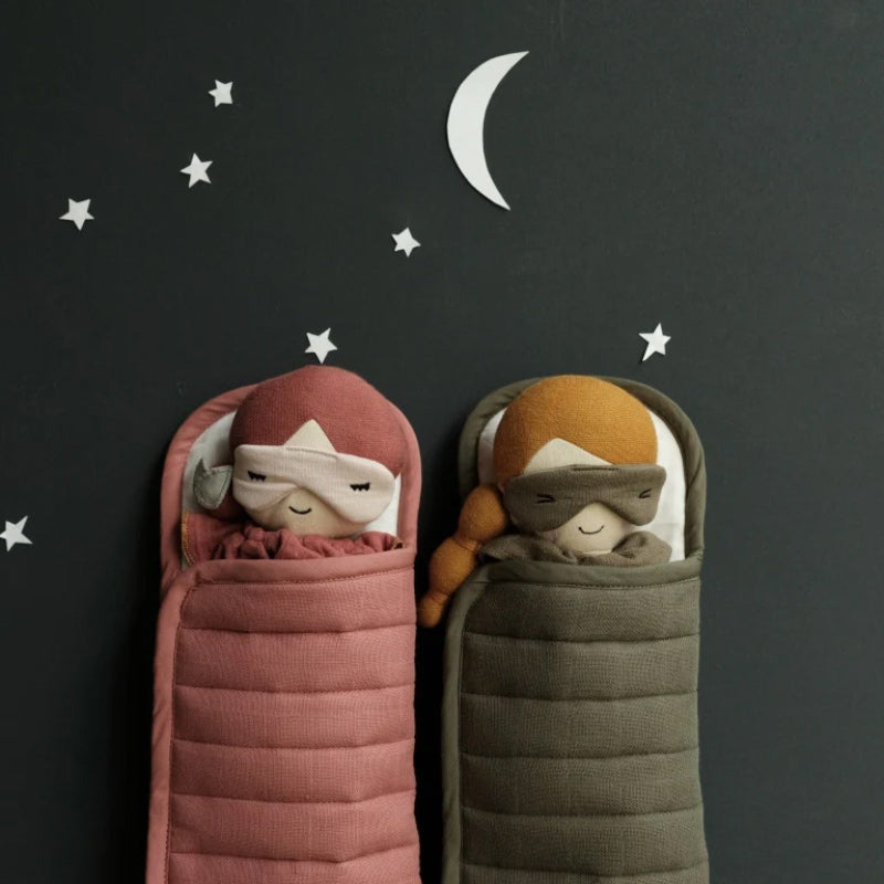 Fabelab Doll Sleeping Bag - Clay