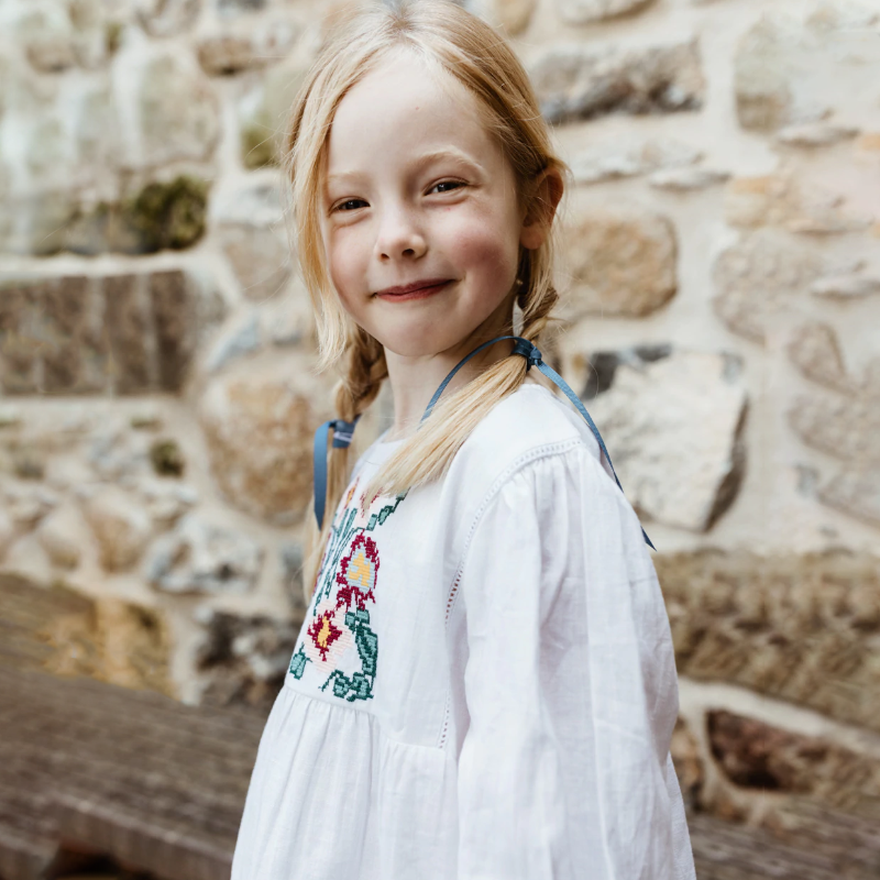 Peggy Hettie Shirt - White