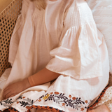Coco & Ginger Anouk Dress - Rosewater Embroidery