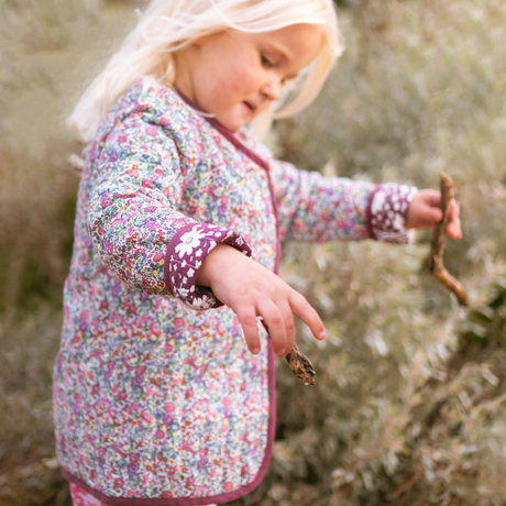 Coco & Ginger Leni Reversible Jacket - Prairie Dot